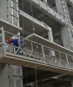 Sàn treo thao tác – thang treo lắp kính